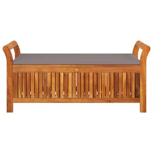 Banc de rangement de jardin 3028198 Gris - Profondeur : 126 cm