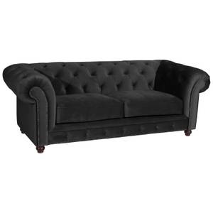 Orleans Sofa 2,5-Sitzer Schwarz