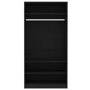 Kleiderschrank 298537-1 Schwarz - Breite: 100 cm