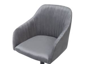 Chaise de bureau VENICE Noir - Gris