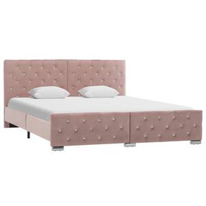 Bettgestell 3001902 Pink - Silber - Breite: 166 cm