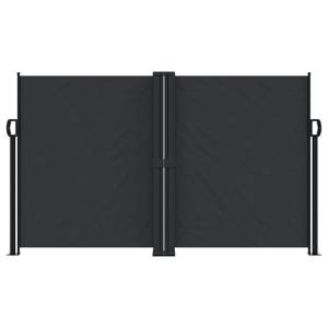 Seitenmarkise 3016426-1 Schwarz - 1200 x 140 cm