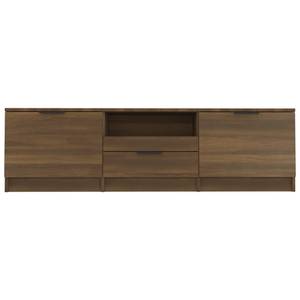 TV-Schrank D353 Eiche Schwarzbraun Dekor