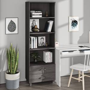 Highboard DE2470 Grau - Massivholz - 35 x 180 x 60 cm