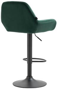 Tabouret de bar Braga Lot de 2 Vert foncé