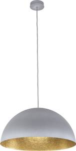 Lampe à suspension FERRA Argenté - Métal - Textile - 35 x 90 x 35 cm