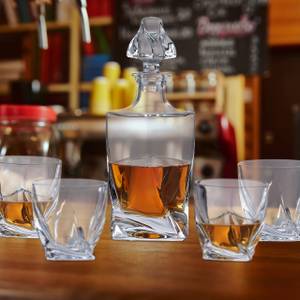 Verres à whisky avec carafe Verre - 10 x 28 x 10 cm