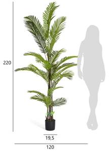 Kunstpflanze Phoenix Palme 220 cm 120 x 220 x 120 cm