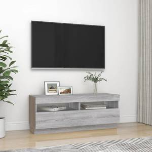 Meuble tv 3009233 Gris lumineux - Largeur : 100 cm