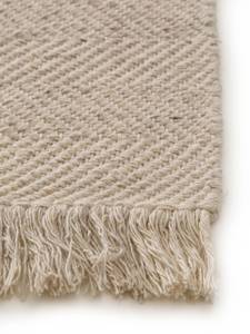 Tapis de laine Lars Blanc crème - 80 x 150 cm