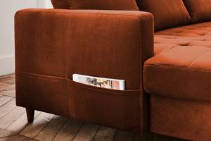 Canapé d'Angle Convertible - ANNA Orange
