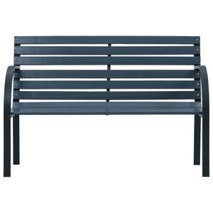 Gartenbank 3002456 Grau - Metall - Massivholz - 120 x 76 x 59 cm