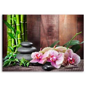 Wandbilder Orchidee Blumen Spa Natur 60 x 40 cm