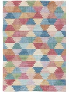 Tapis Mara Multicolore - Rose foncé - 160 x 230 cm