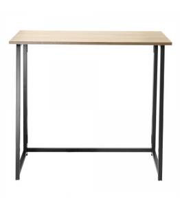 Klappbarer Schreibtisch - L80 cm Braun - Holzwerkstoff - 42 x 74 x 80 cm