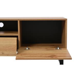 Buffet bas TV Astraios Ⅱ Marron - Bois manufacturé - Métal - 38 x 48 x 190 cm