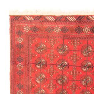 Turkaman - 196x83cm Rot - Naturfaser - 83 x 1 x 196 cm