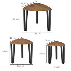 Couchtisch  833-682 Braun - Holzwerkstoff - 542 x 455 x 56 cm