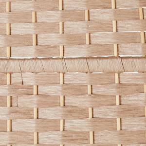 4-teiliger Paravent in Natur Braun - Bambus - Holzwerkstoff - Papier - 180 x 180 x 2 cm