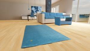 Gabbeh Teppich - Indus - Asteria Blau - 250 x 350 cm