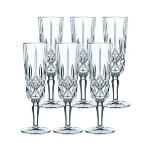 Champagnergläser Noblesse 6er Set Glas - 7 x 21 x 7 cm