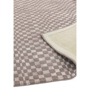 Tapis de salon moderne tissé main KASO Taupe - 160 x 230 cm