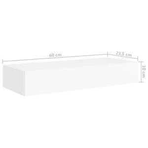 Schubladenregal 3006702-1 Weiß - Tiefe: 60 cm