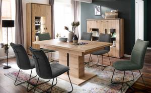 Esszimmer Mendoza 141 (9-teilig) Braun - Holzwerkstoff - Holzart/Dekor - 246 x 210 x 38 cm