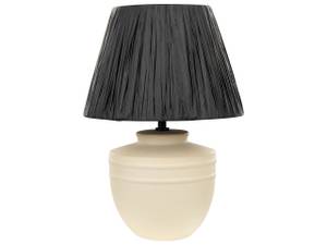 Tischlampen TIGRE Beige - Schwarz - Keramik - 30 x 44 x 30 cm