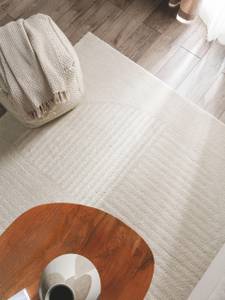 Teppich Tacoma Cremeweiß - 120 x 1 x 170 cm