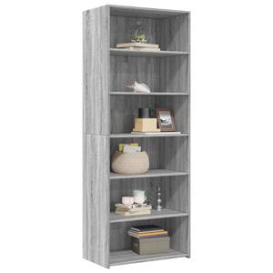 Highboard DE7133 Grau - Holzwerkstoff - 41 x 185 x 70 cm