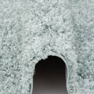 Langflor ShaggyTeppich Comfy Mix Rund Pastellblau - 200 x 200 cm