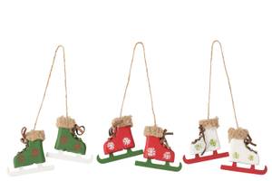 Girlande Christmas (3er Set) 2 x 9 x 9 cm