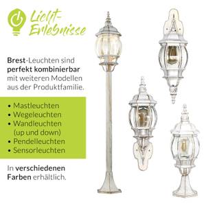 Stehlampe BREST Multicolor - Weiß - 15 x 50 x 15 cm