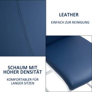 Freischwinger Lina (4er-Set) Blau