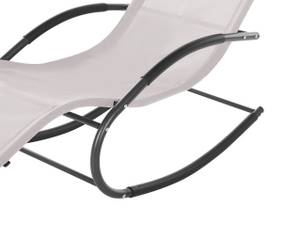 Chaise longue CARANO II Beige - Noir