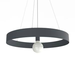 Suspension Halo Anthracite - 60 x 60 cm