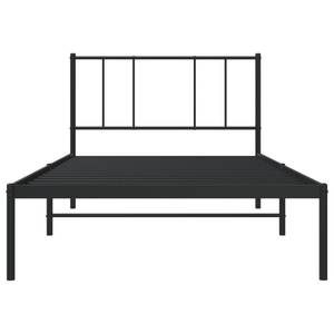 Bettgestell 3028911-1 Schwarz - 112 x 207 cm