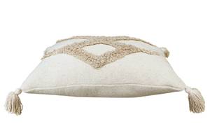 Coussin en coton lavable, RABAT Beige