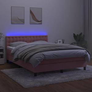 Boxspringbett 3017268-20 Pink - 144 x 203 cm