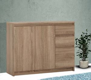 Kommode ARMADIO Braun - Holzwerkstoff - 109 x 85 x 35 cm