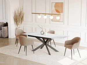 Table extensible ALBINA Blanc