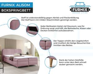 Boxspringbett Alisom Pink