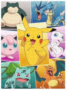 Pokemon Typen Puzzle 250 Teile Gelb - Papier - 36 x 1 x 49 cm