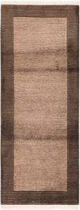 Tapis de passage Darya DCCCLX Marron - Textile - 79 x 1 x 180 cm