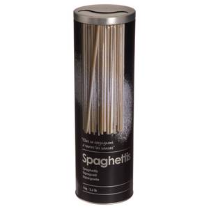 Spaghettidose, 1 kg, Metall, schwarz Schwarz - Metall - 9 x 27 x 9 cm