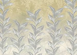 Fototapete Spring Frost 610021 Grau - Naturfaser - Textil - 350 x 250 x 250 cm