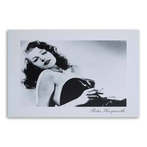 Wandbild Rita Hayworth Schauspielerin 90 x 60 cm