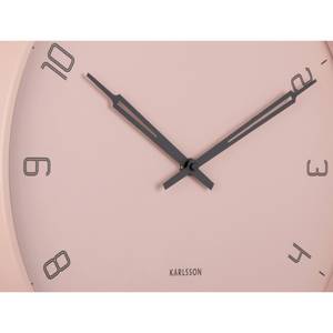 Wanduhr Stark Pink