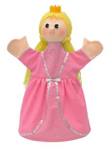 Handpuppe Prinzessin Pink - Textil - 25 x 36 x 9 cm